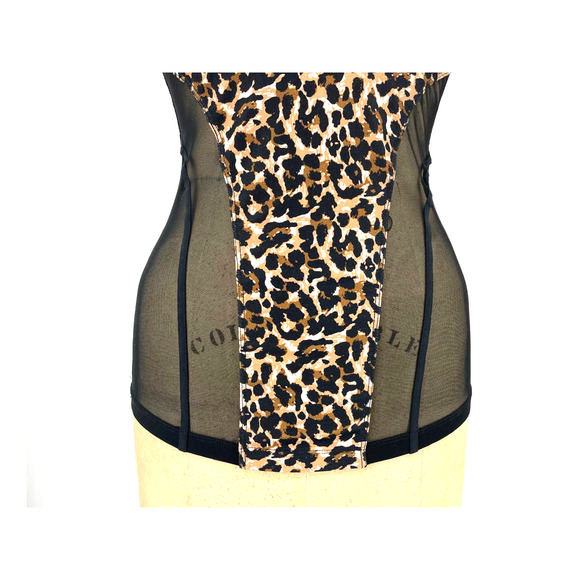 Simply Control Leopard Shapewear Lingerie Top Xtra Large NWT - Picture 6 of 8